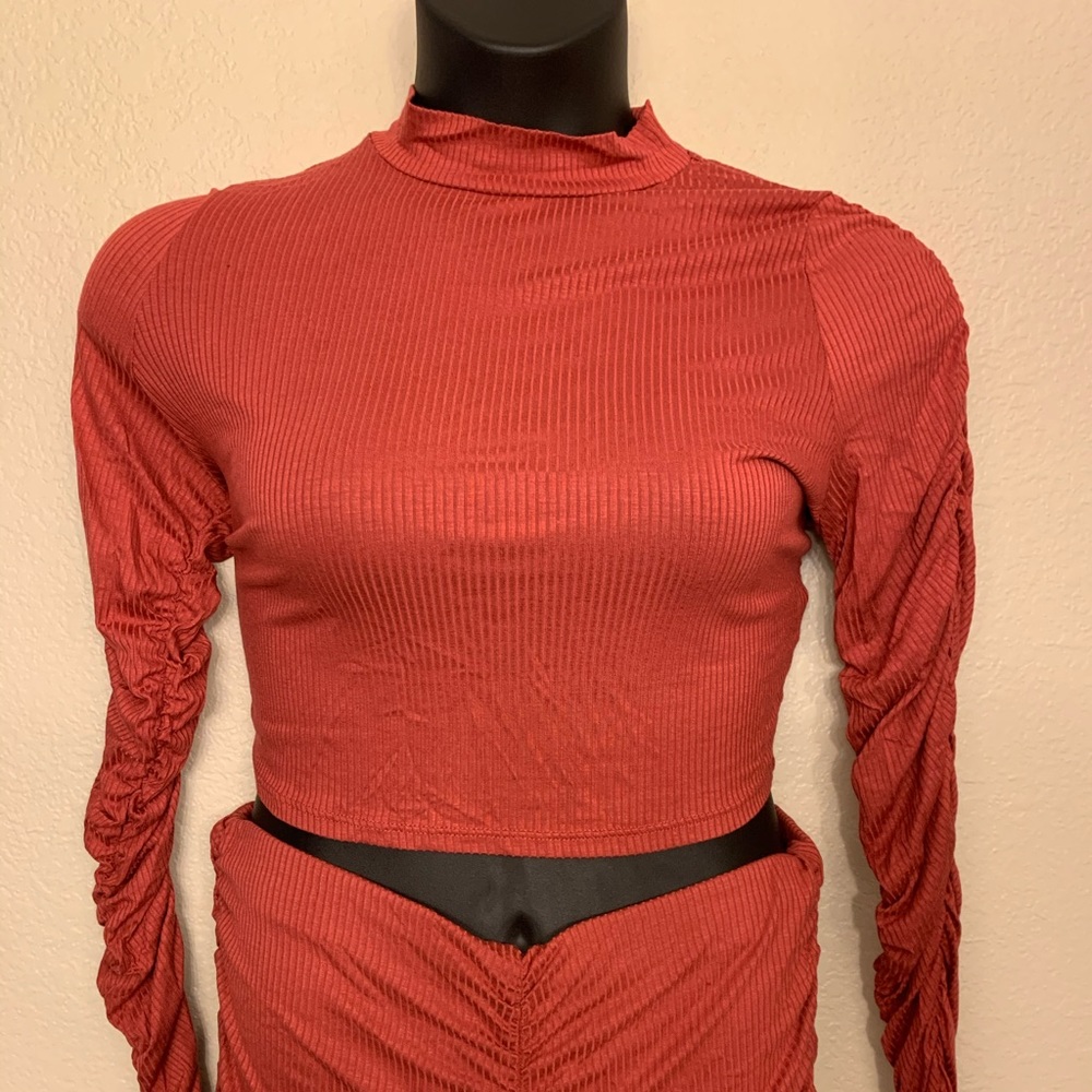 Fashion Nova: “Nothing Like It Ruched Set”